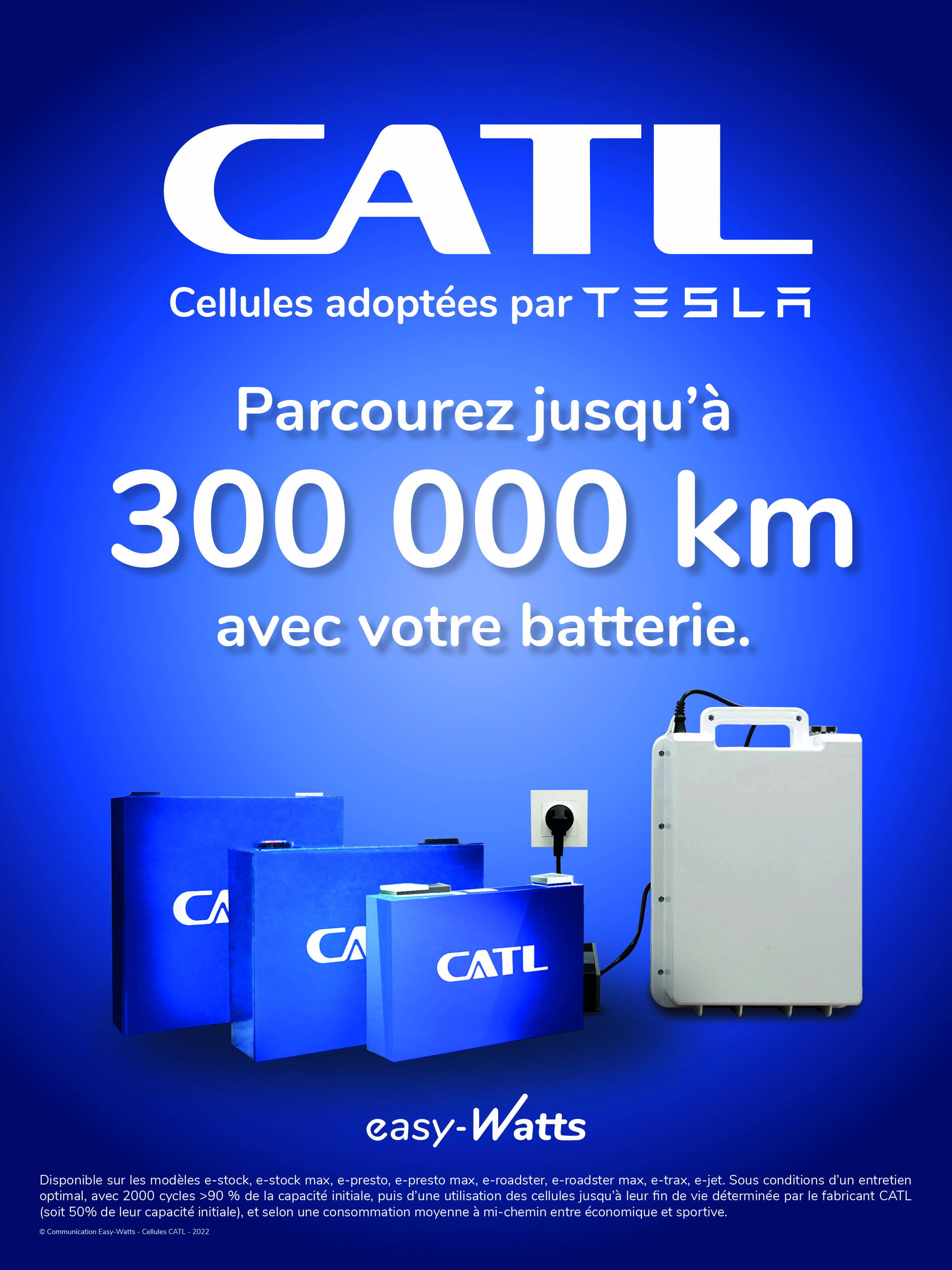 Batterie CATL scooter électrique